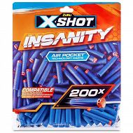 ZURU X-Shot Zestaw strzałek Insanity 200 szt 36624