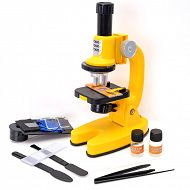 Askato Mikroskop małego naukowca żółty 200x 600x 1200x 124582