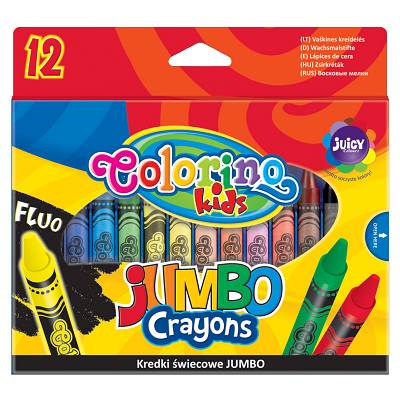 Colorino Kids - Kredki świecowe Jumbo 12 kol. 32230