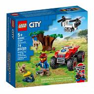 LEGO CITY - Quad ratowników dzikich zwierząt 60300