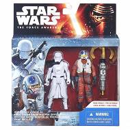 Star Wars - Epizod 7 Figurki 2 pack First Order Snowtrooper officer i Snap Wexley B5895 B3955