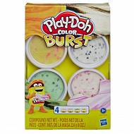 Hasbro Ciastolina Play-Doh - 4 wybuchowe kolory E8061