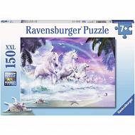 Ravensburger - Puzzle Jednoroźce na plaży 150 elem. 100576