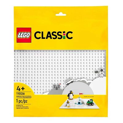 LEGO Classic - Biała płytka konstrukcyjna 11026