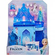 Disney Frozen Zamek Elsy z lalką i figurką Olafa HLX01