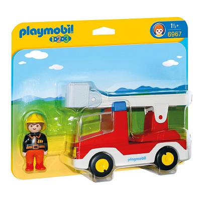 Playmobil - Wóz strażacki z drabiną 6967