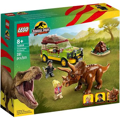 LEGO Jurassic World - Badanie triceratopsa 76959