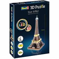 Revell Puzzle 3D Wieża Eiffel multicolor LED 00150