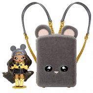 Na! Na! Na! Surprise - NaNaNa Szary plecak Marisa Mouse + lalka Mini Fashion 592334