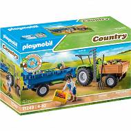 Playmobil Country Traktor z przyczepą 71249