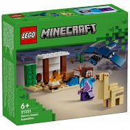 LEGO Minecraft Pustynna wyprawa Steve’a 21251