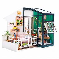 Colorino - Zestaw modelarski Miniaturowy domek Balcony Daydreaming 37237
