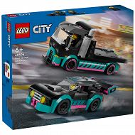 LEGO City Samochód wyścigowy i laweta 60406