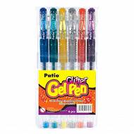 Patio - Długopisy żelowe 6 kolorów 88852
