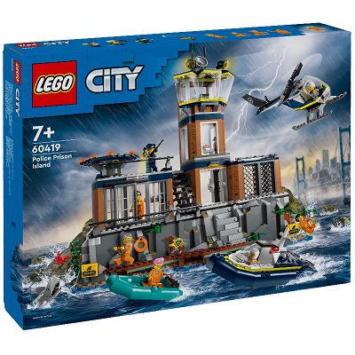 LEGO City Policja z więziennej wyspy 60419