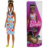Barbie Fashionistas - Lalka w "szydełkowej" sukience HJT07