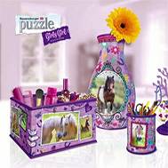 Girly Girl Puzzle 3D