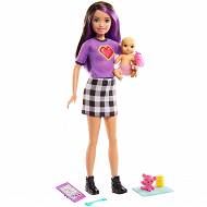 Barbie - Opiekunka dziecięca Lalka i bobas GRP11