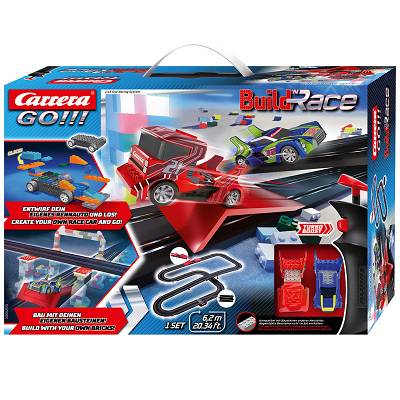 Carrera GO!!! - Build 'n Race Racing Set 6,2m 62531