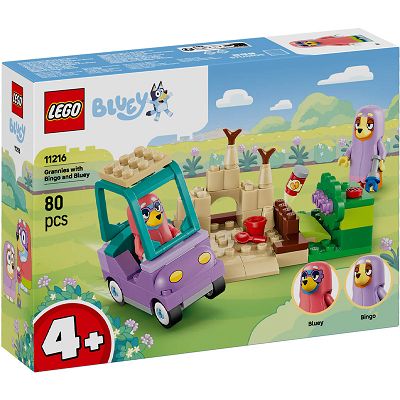 LEGO Bluey - Babunie z Bingo i Blue 11216