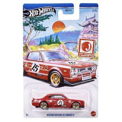 Hot Wheels Japan Cars Nissan Skyline HT 2000 GT-X HRT01