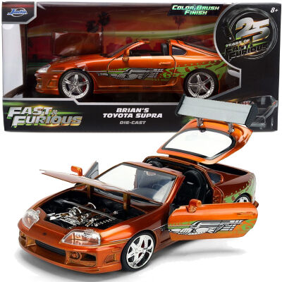 JADA Fast&Furious Szybcy i wściekli Metalowy samochód 1995 Brian's Toyota Supra 1:24 37703
