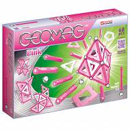 GeoMag - Klocki magnetyczne - Kids Pink Panels 68 el.342