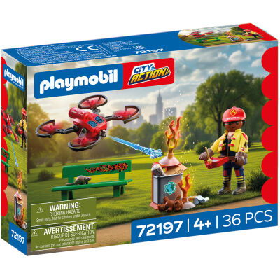 Playmobil City Action Strażacki dron gaśniczy 72197