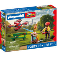 Playmobil City Action Strażacki dron gaśniczy 72197