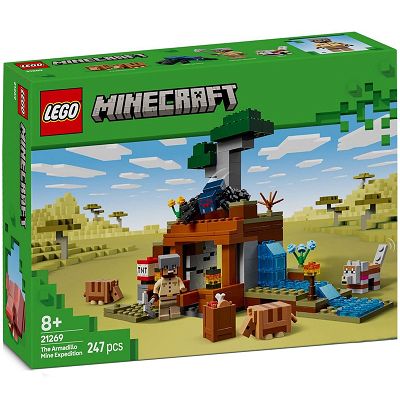 LEGO Minecraft Wyprawa do pancernikowej kopalni 21269