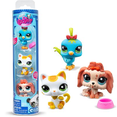 Littlest Pet Shop - 3-pak Zwierzątek City Vibes Miejskie Klimaty LPS00550