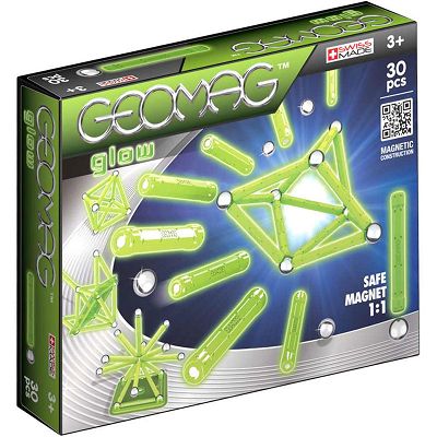 Geomag - Klocki magnetyczne - Glow panels 30 el. 335