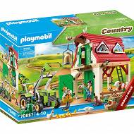 Playmobil Gospodarstwo rolne z hodowlą małych zwierząt 70887