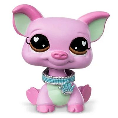 Littlest Pet Shop seria 5 Zwierzątko Nr 450 Świnka 3351