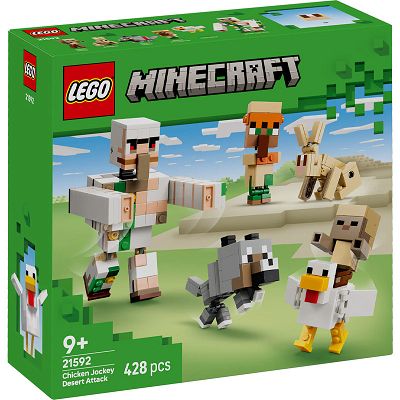 LEGO Minecraft Atak kurzego jeźdźca na pustyni 21592