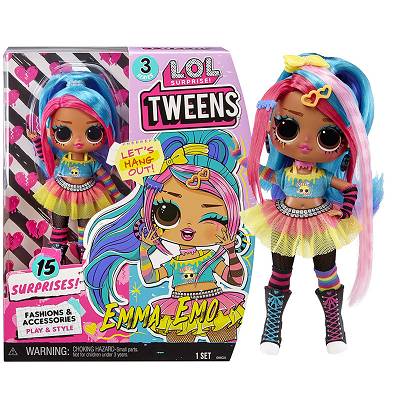 L.O.L. SURPRISE - Lalka Emma Emo Seria 3 LOL Nastolatka 584070