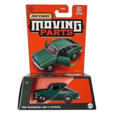 Matchbox Moving Parts - 1965 Volkswagen 1600 TL Fastback HVN19