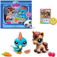 Littlest Pet Shop - 2-pak Zwierzątek Fiesta na farmie Kucyk i Dzięcioł LPS00525