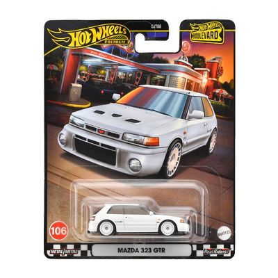 Hot Wheels Premium - Car Boulevard - Mazda 323 GTR  HRT59 GJT68