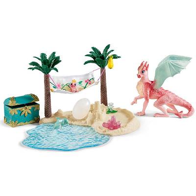 Schleich Bayala Smocza wyspa ze skarbem 42436