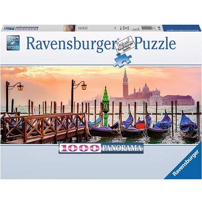 Ravensburger - Puzzle Panorama Gondole w Wenecji 1000 el. 150823