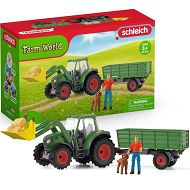 Schleich Farm World - Traktor z przyczepą 42608