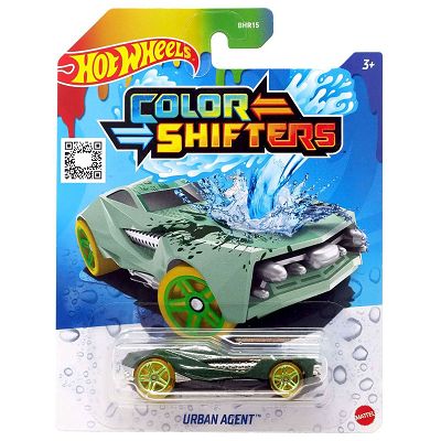 Hot Wheels - Autokolorowańce Auto zmieniające kolor Urban Agent HXH15