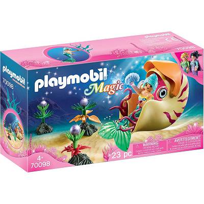 Playmobil - Syrenka z gondoli ze ślimaka 70098
