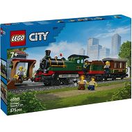 LEGO City Retro pociąg z lokomotywą parową 60511