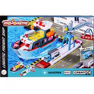 Majorette Logistic MAERSK -  Port logistyczny Maersk ze statkiem towarowym 2050039