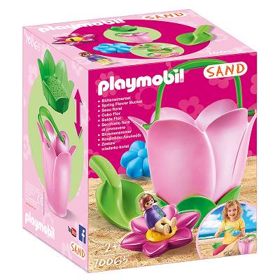 Playmobil - Wiaderko do piasku Wiosenny kwiat 70065