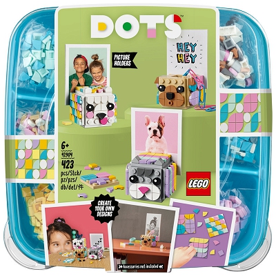 LEGO DOTS - Stojaki na zdjęcia z motywem zwierzęcym 41904