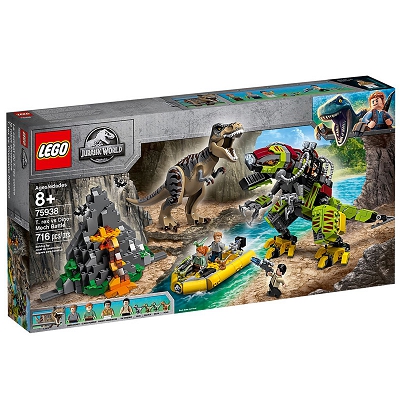Lego Jurassic World - Tyranozaur kontra mechaniczny dinzaur 75938