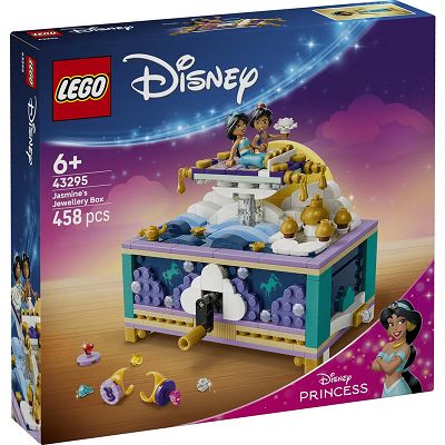 LEGO Disney Princess Szkatułka na biżuterię Dżasminy 43295